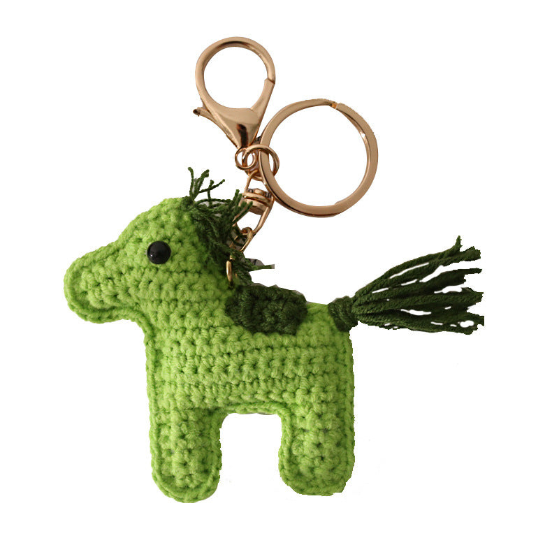 Wholesale Yarn Knitted Keychains